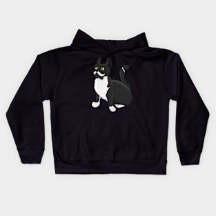 Tuxedo Cat Kids Hoodie